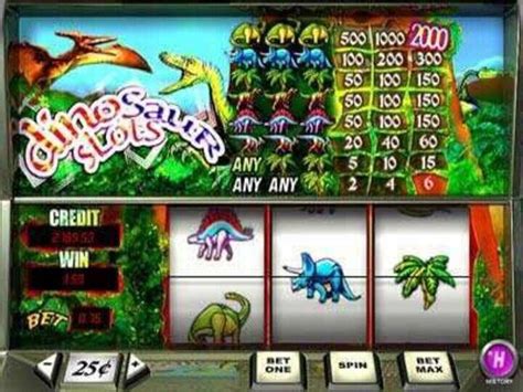 dinosaur slot machine nnfa